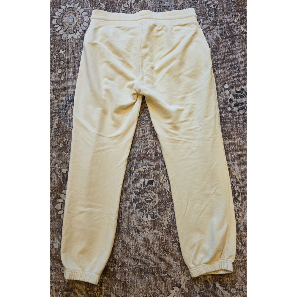 Pact Organic Cotton Jogger Sweatpants Stone Cream Beige Lounge Athleisure L - Picture 3 of 10